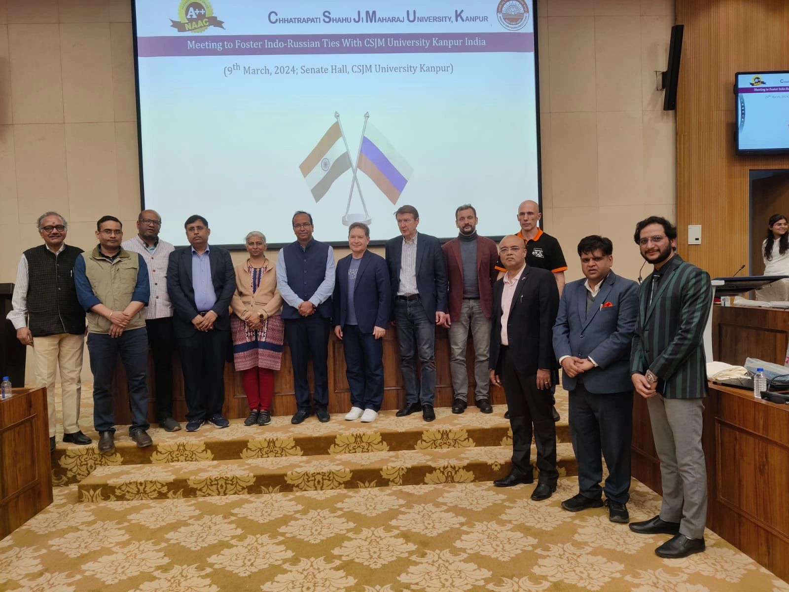 Russian Delegation Visit To KANPUR