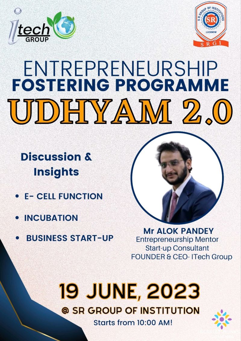 Entrepreneurship Fostering Program With SDG