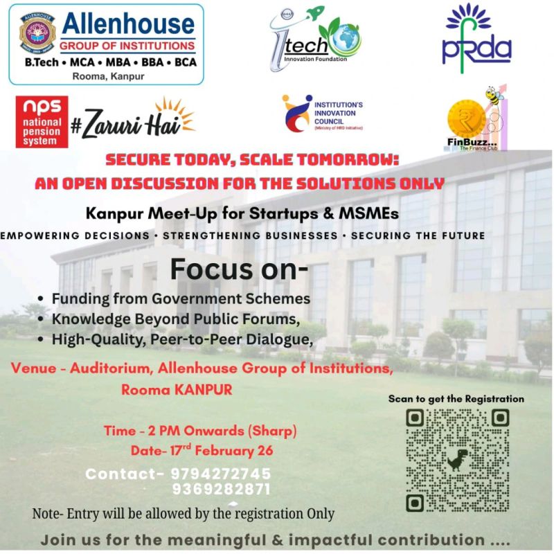 Itech Innovation Foundation ( ITECH GROUP INCUBATION CENTRE) Is Anchoring Again In Kanpur!